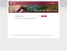Tablet Screenshot of biblio.banyoles.cat